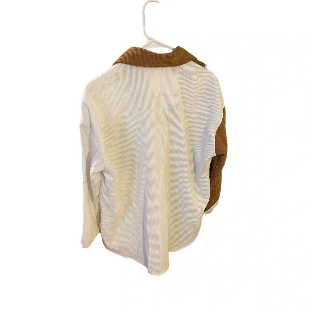 Color block shacket - Picture 2 of 3